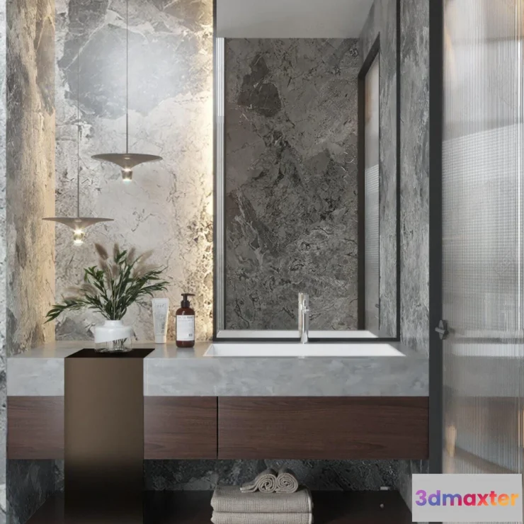 1536594 - TOILET - 3D Model For Interior Design - 11467 3D Max