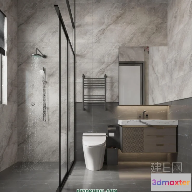 1536604 - TOILET - 3D Model For Interior Design - 11472 3D Max