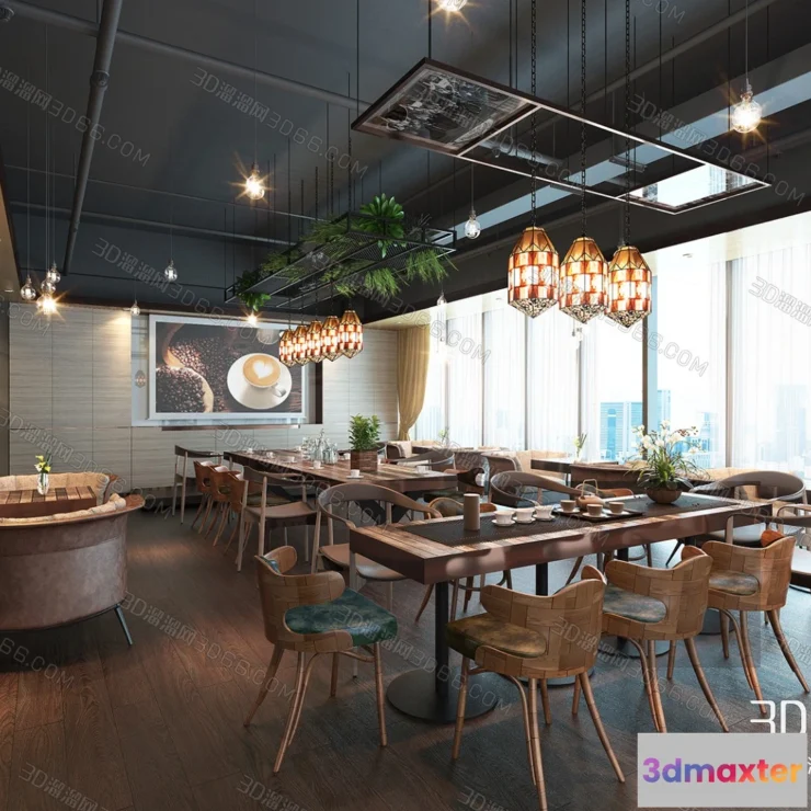 1110260 - Coffee Shop 3D Scenes - 0406