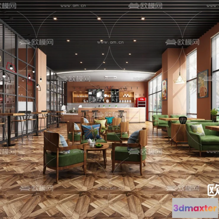 1110262 - Coffee Shop 3D Scenes - 0407