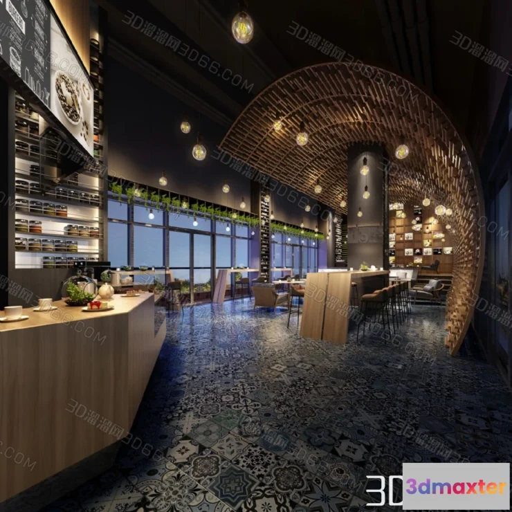 1110272 - Coffee Shop 3D Scenes - 0412