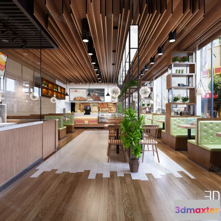 1110274 - Coffee Shop 3D Scenes - 0413