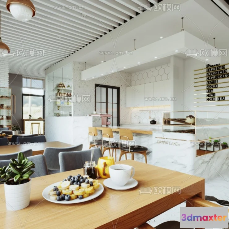 1110284 - Coffee Shop 3D Scenes - 0418