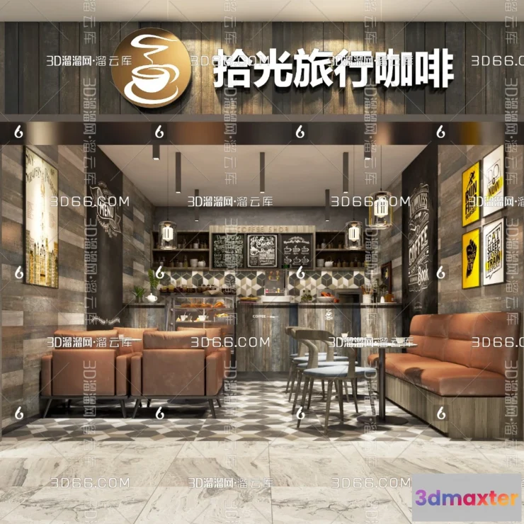 1110296 - Coffee Shop 3D Scenes - 0424