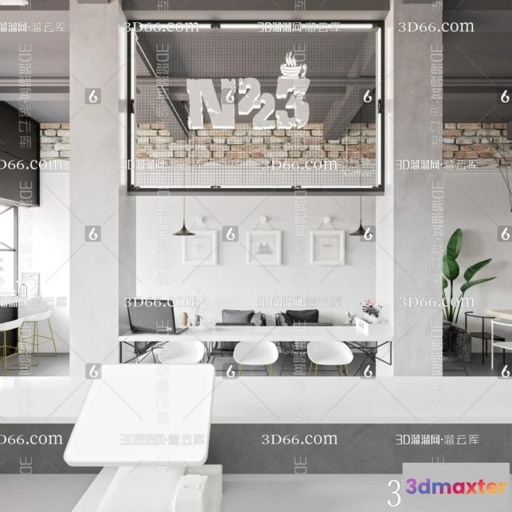 1110308 - Coffee Shop 3D Scenes - 0430