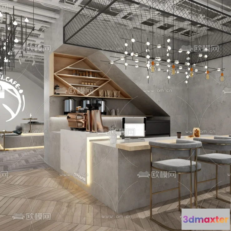 1110310 - Coffee Shop 3D Scenes - 0431