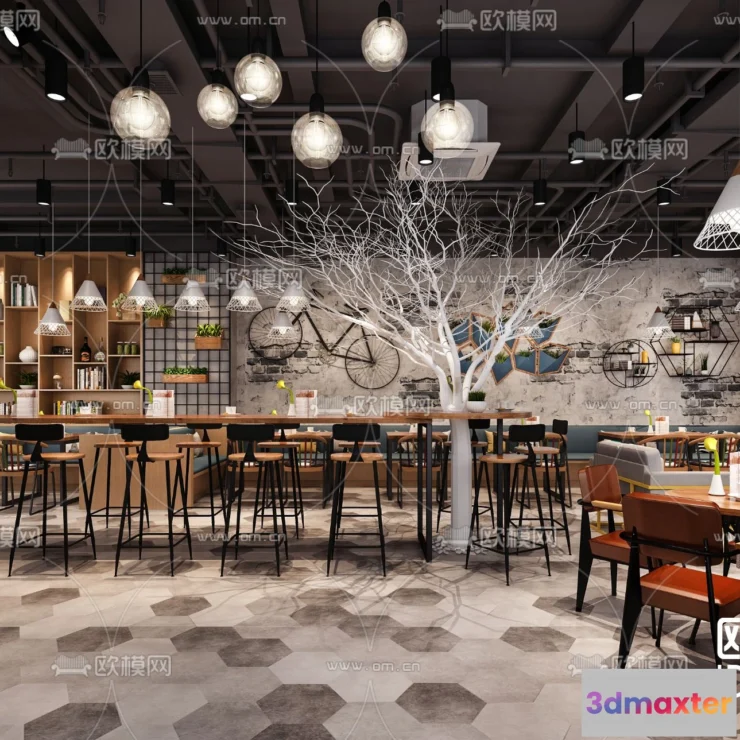 1110340 - Coffee Shop 3D Scenes - 0446