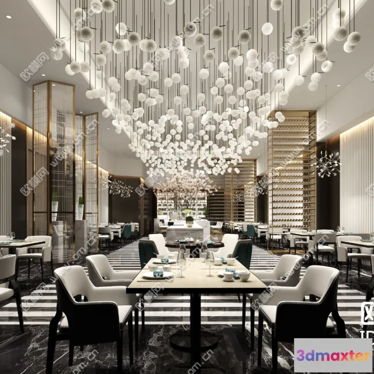 1110858 - Restaurant 3D Scenes - 0704