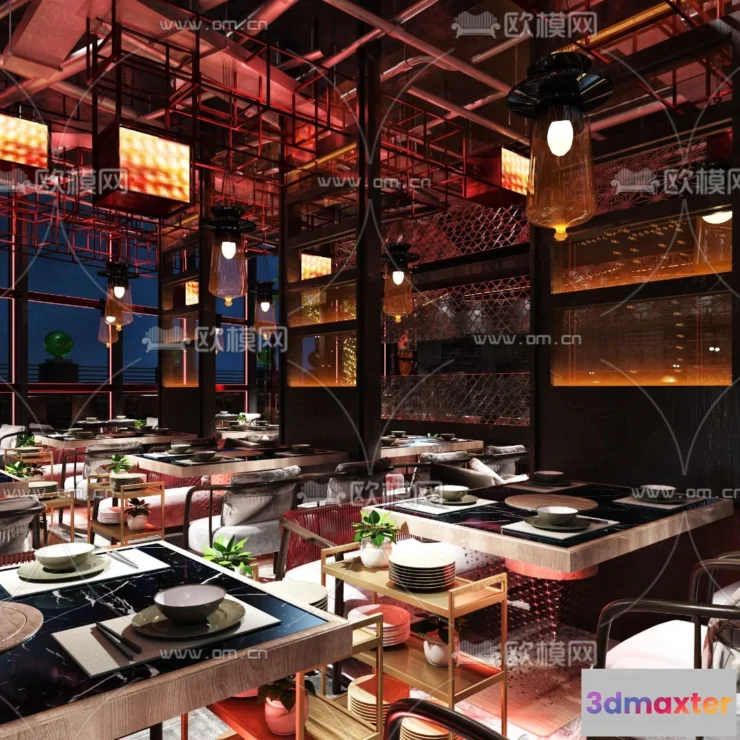 1110866 - Restaurant 3D Scenes - 0708