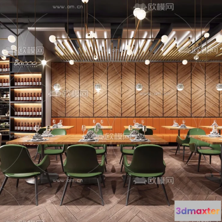 1110884 - Restaurant 3D Scenes - 0717