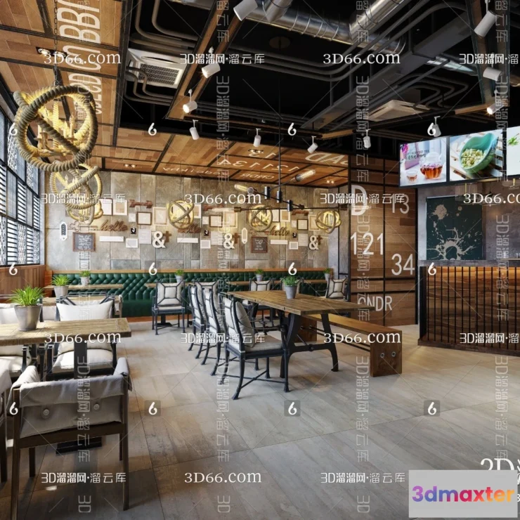 1110896 - Restaurant 3D Scenes - 0723