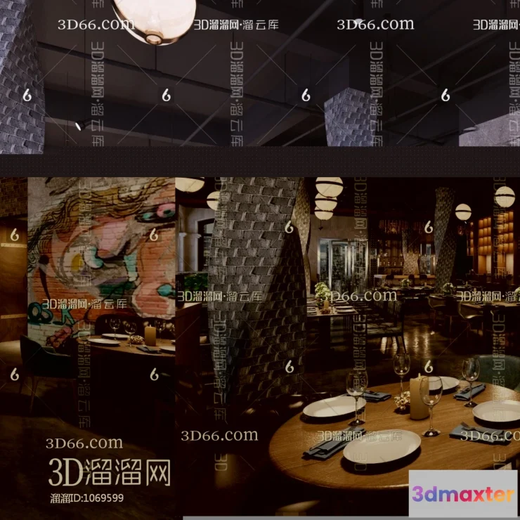 1110904 - Restaurant 3D Scenes - 0727