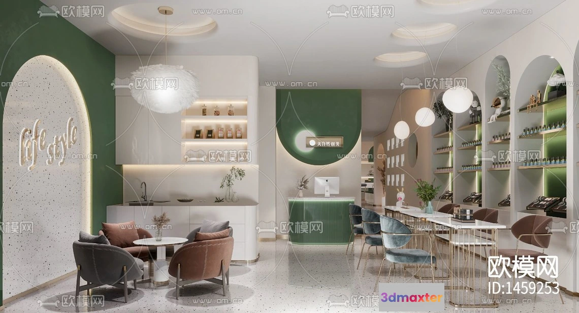 1112112 - Beauty Salon - Spa - 3D Scenes - 1331
