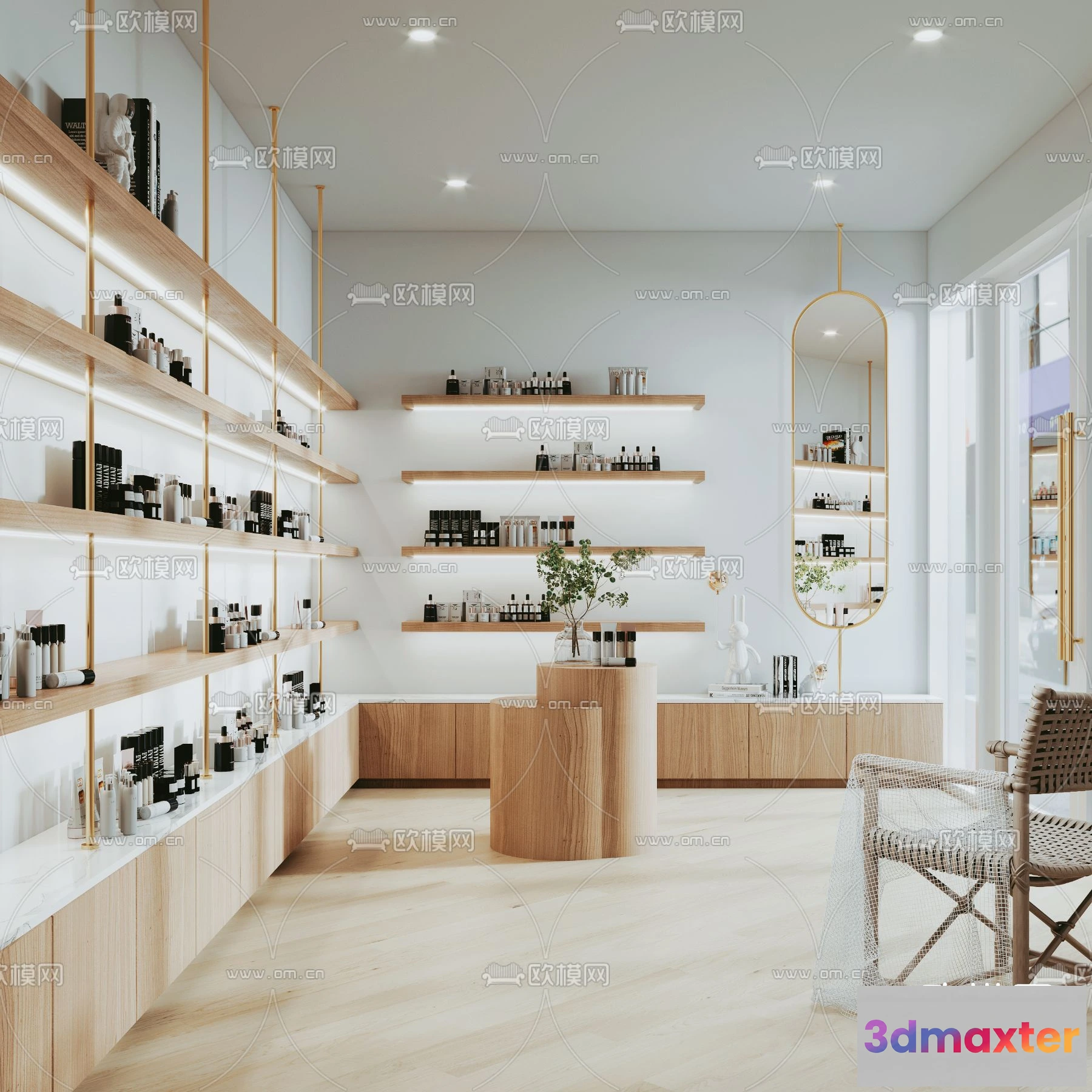 1112136 - Beauty Salon - Spa - 3D Scenes - 1343