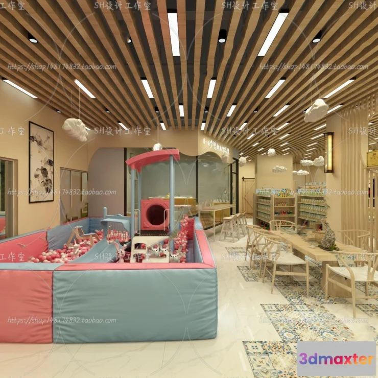 1115708 - CHILDREN STORE 3D SCENES - VRAY RENDER - 10