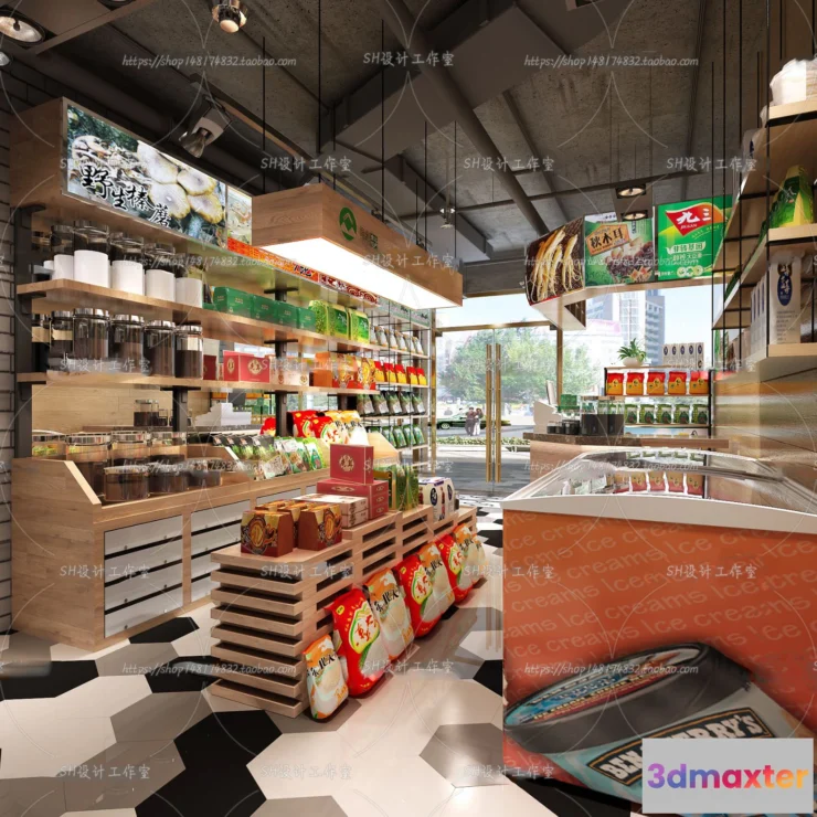 1115722 - CHILDREN STORE 3D SCENES - VRAY RENDER - 17