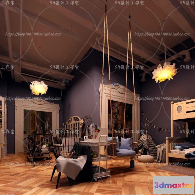 1115736 - CHILDREN STORE 3D SCENES - VRAY RENDER - 24