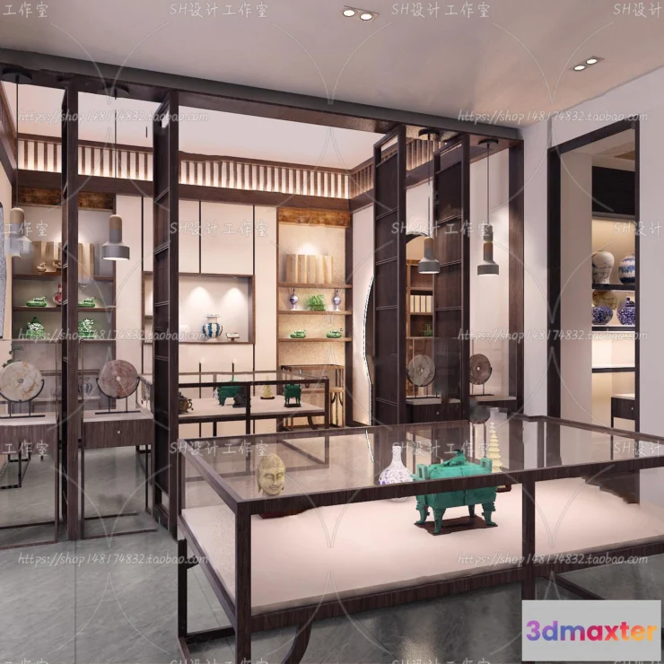 1115750 - CHILDREN STORE 3D SCENES - VRAY RENDER - 31