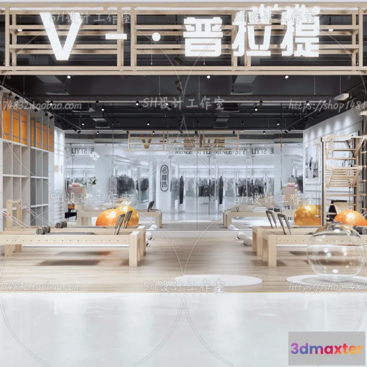 1115794 - CHILDREN STORE 3D SCENES - VRAY RENDER - 53