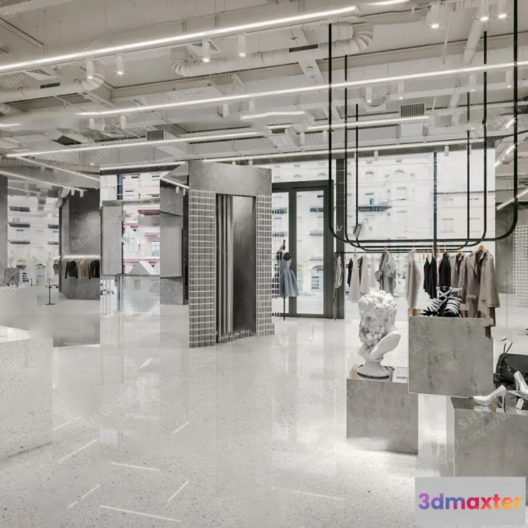 1115812 - CLOTHING STORE 3D SCENES - VRAY RENDER - 07