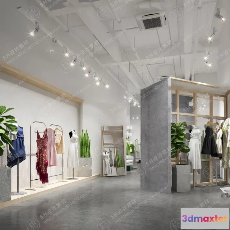 1115814 - CLOTHING STORE 3D SCENES - VRAY RENDER - 08