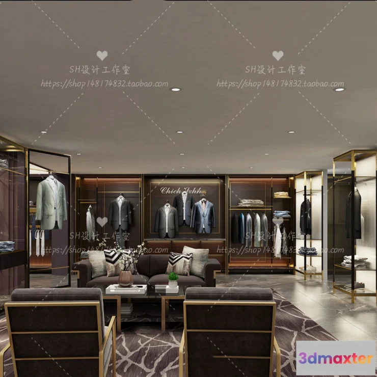 1115848 - CLOTHING STORE 3D SCENES - VRAY RENDER - 25