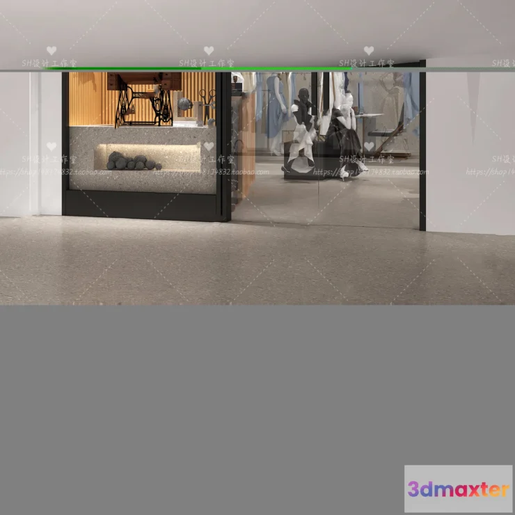 1115854 - CLOTHING STORE 3D SCENES - VRAY RENDER - 28