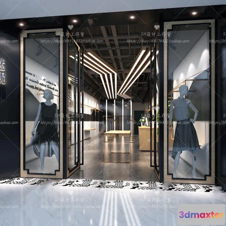 1115864 - CLOTHING STORE 3D SCENES - VRAY RENDER - 33