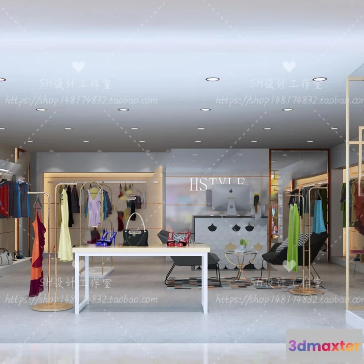 1115866 - CLOTHING STORE 3D SCENES - VRAY RENDER - 34