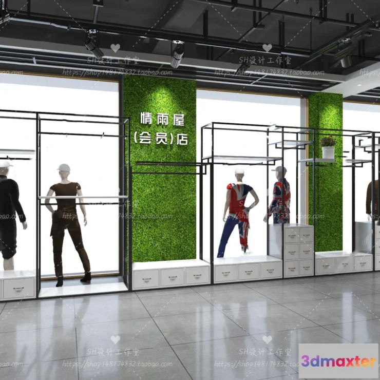 1115872 - CLOTHING STORE 3D SCENES - VRAY RENDER - 37