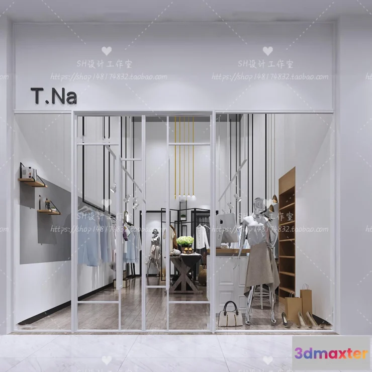 1115876 - CLOTHING STORE 3D SCENES - VRAY RENDER - 39