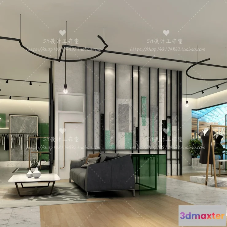 1115878 - CLOTHING STORE 3D SCENES - VRAY RENDER - 40