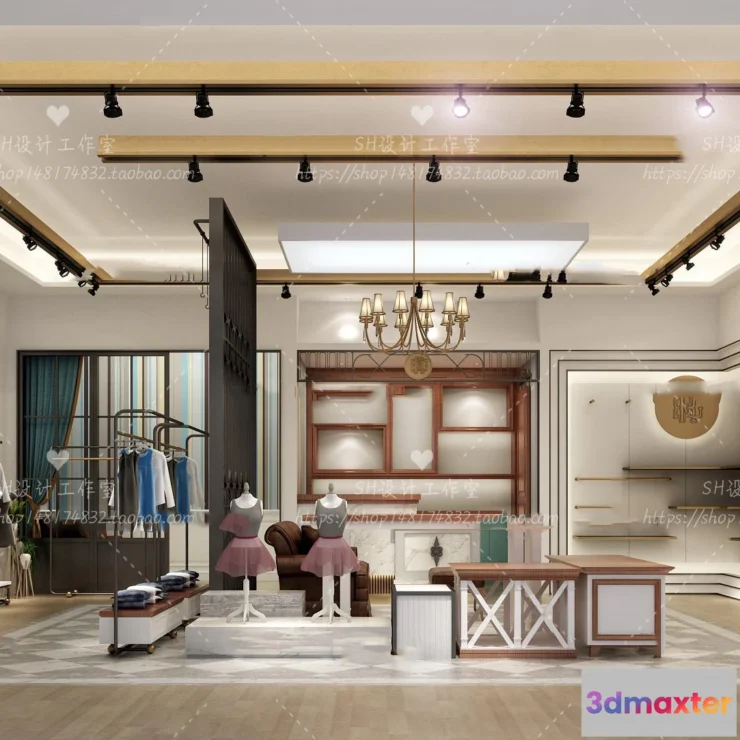 1115880 - CLOTHING STORE 3D SCENES - VRAY RENDER - 41