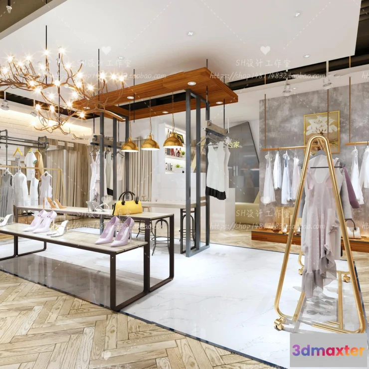 1115884 - CLOTHING STORE 3D SCENES - VRAY RENDER - 43