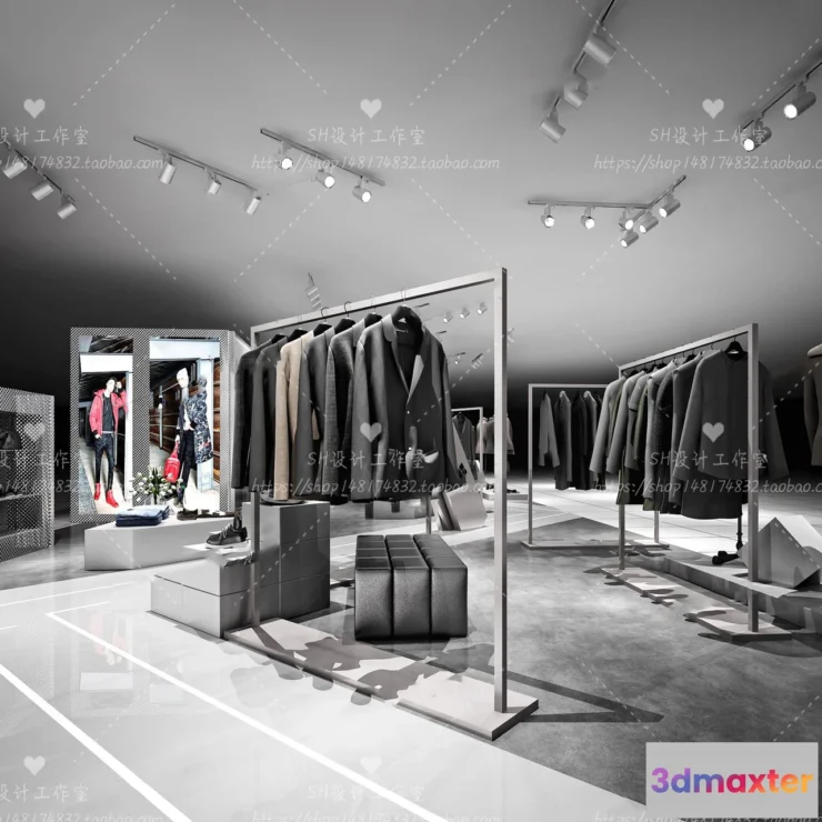 1115890 - CLOTHING STORE 3D SCENES - VRAY RENDER - 46