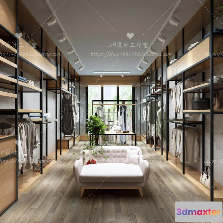 1115894 - CLOTHING STORE 3D SCENES - VRAY RENDER - 48