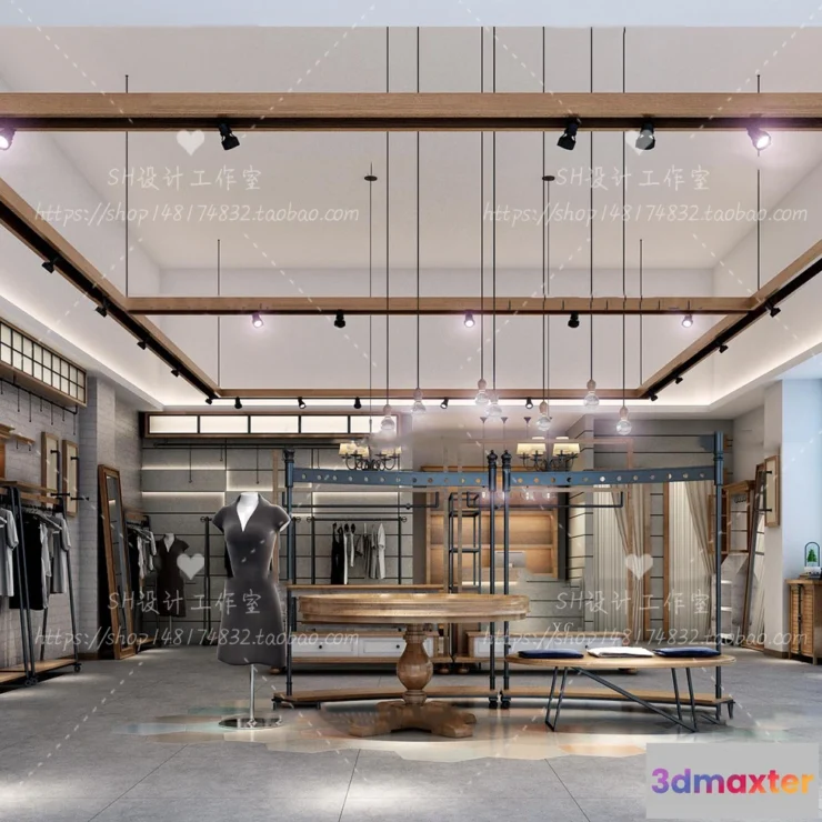 1115898 - CLOTHING STORE 3D SCENES - VRAY RENDER - 50
