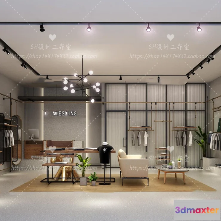 1115904 - CLOTHING STORE 3D SCENES - VRAY RENDER - 53
