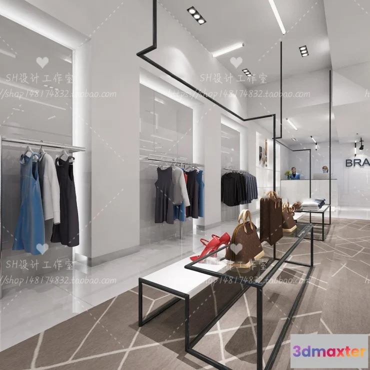 1115910 - CLOTHING STORE 3D SCENES - VRAY RENDER - 56