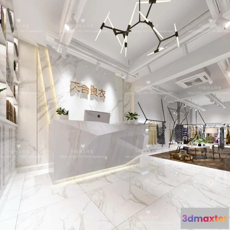 1115912 - CLOTHING STORE 3D SCENES - VRAY RENDER - 57