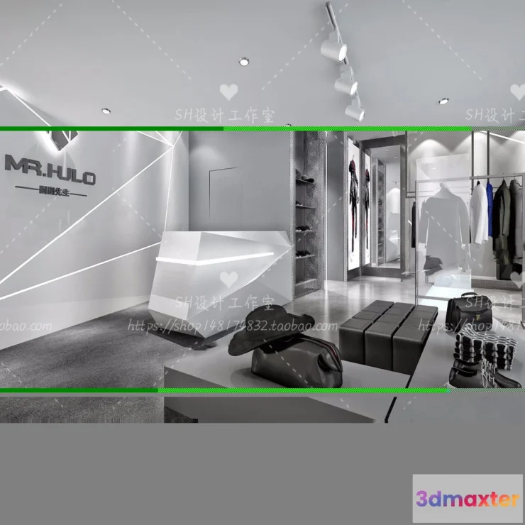 1115916 - CLOTHING STORE 3D SCENES - VRAY RENDER - 59