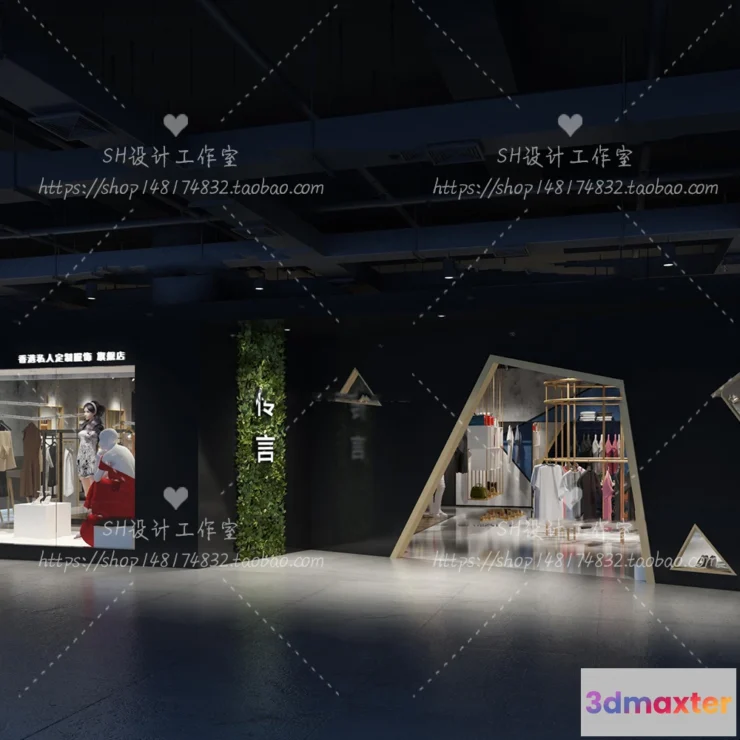 1115922 - CLOTHING STORE 3D SCENES - VRAY RENDER - 62