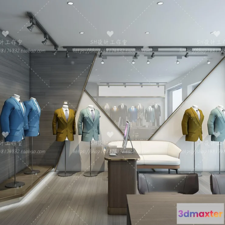 1115928 - CLOTHING STORE 3D SCENES - VRAY RENDER - 65