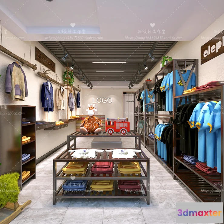 1115932 - CLOTHING STORE 3D SCENES - VRAY RENDER - 67