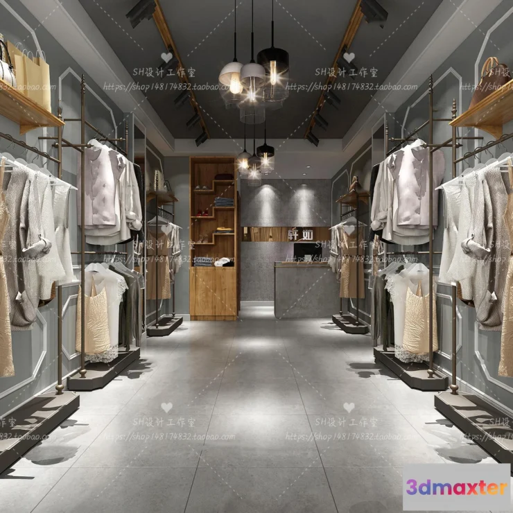 1115934 - CLOTHING STORE 3D SCENES - VRAY RENDER - 68