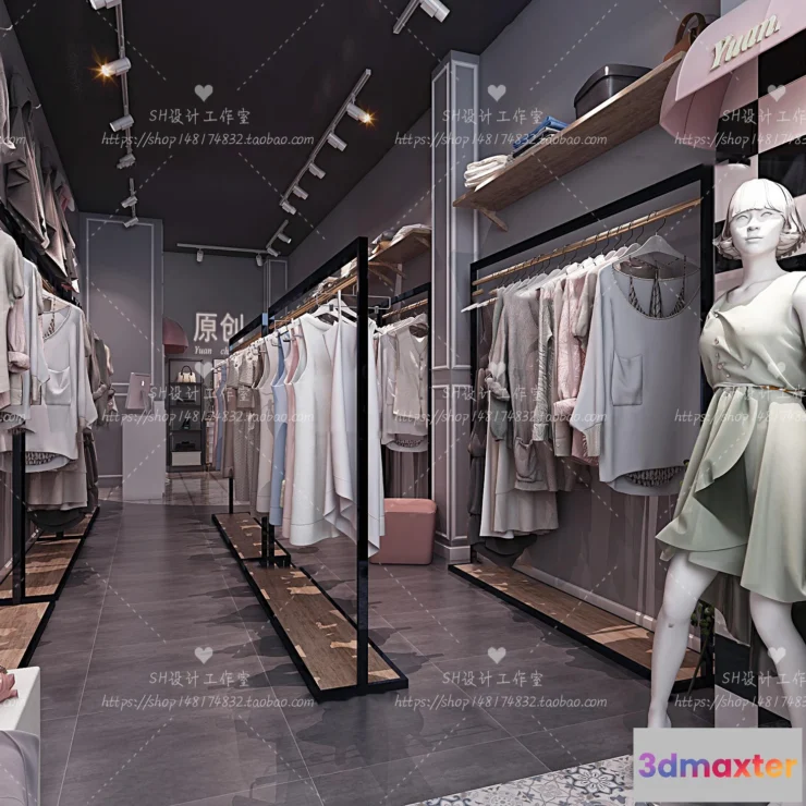 1115936 - CLOTHING STORE 3D SCENES - VRAY RENDER - 69
