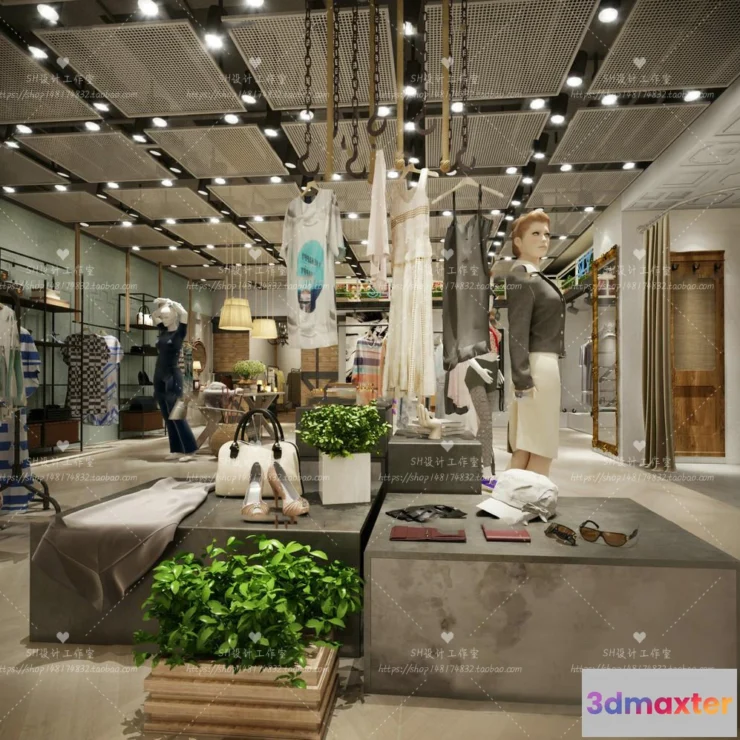 1115938 - CLOTHING STORE 3D SCENES - VRAY RENDER - 70