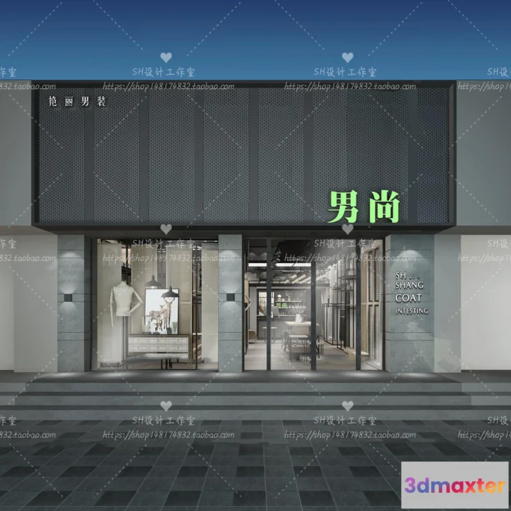 1115946 - CLOTHING STORE 3D SCENES - VRAY RENDER - 74