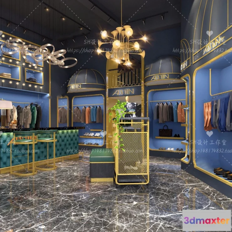 1115948 - CLOTHING STORE 3D SCENES - VRAY RENDER - 75