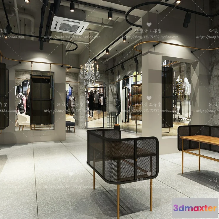 1115952 - CLOTHING STORE 3D SCENES - VRAY RENDER - 77